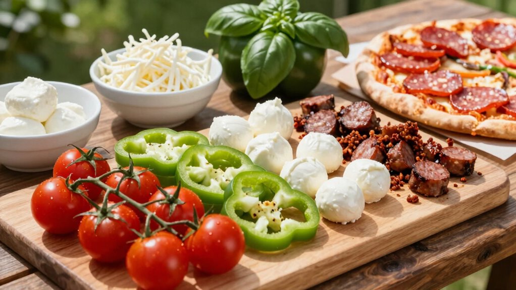 prepped toppings speed baking