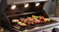 properly illuminate grilling area