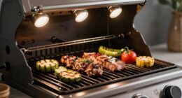 properly illuminate grilling area