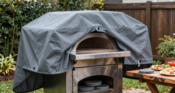 protective covers for outdoor pizza equipment