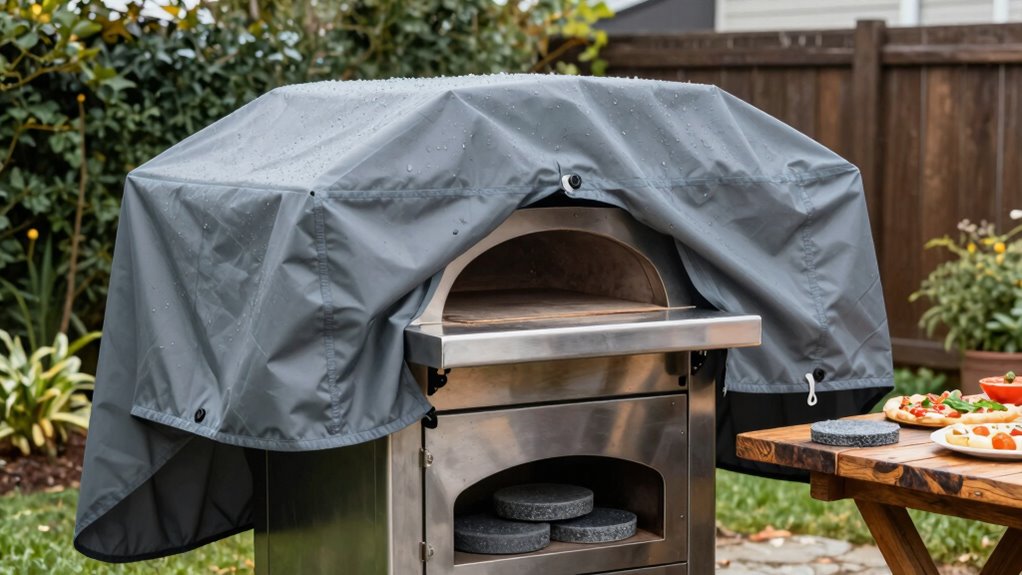 protective covers for outdoor pizza equipment