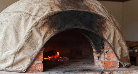 protects oven from elements