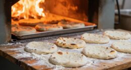 quick high heat flatbreads