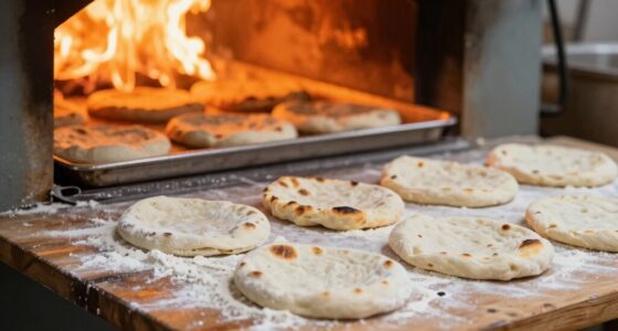 quick high heat flatbreads