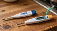 quick vs permanent temperature measurement