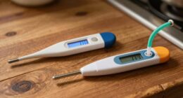 quick vs permanent temperature measurement