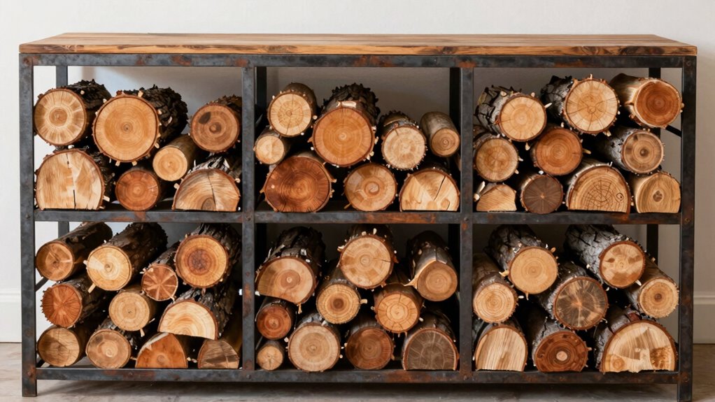 safe durable ventilated wood storage
