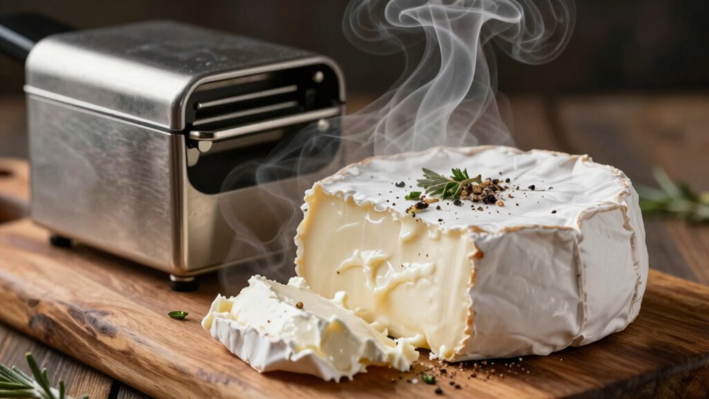 smoke cream cheese easily