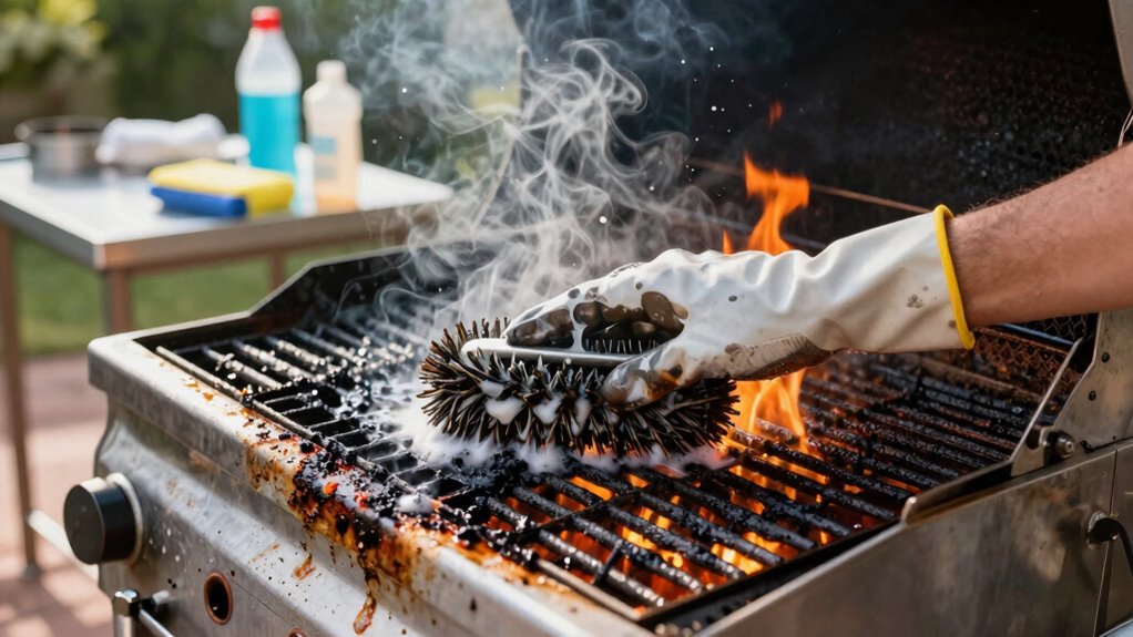 thorough grill cleaning tips