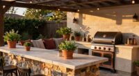 thoughtfully designed outdoor space