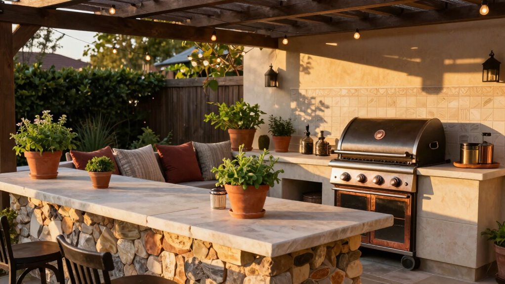 thoughtfully designed outdoor space
