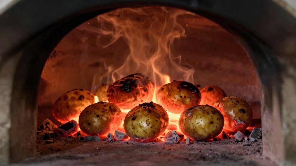use residual oven heat effectively
