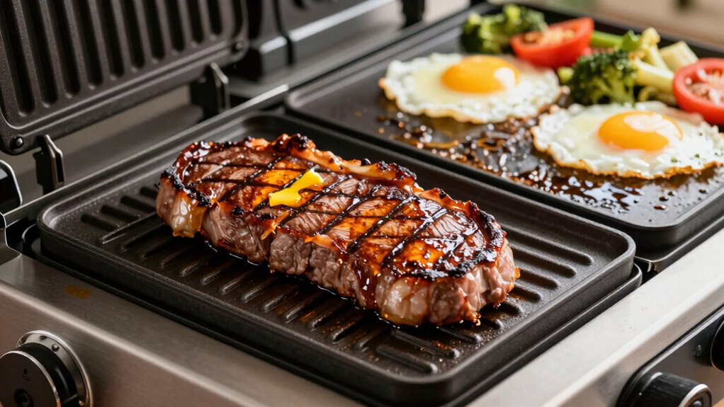 versatile cooking surface combination