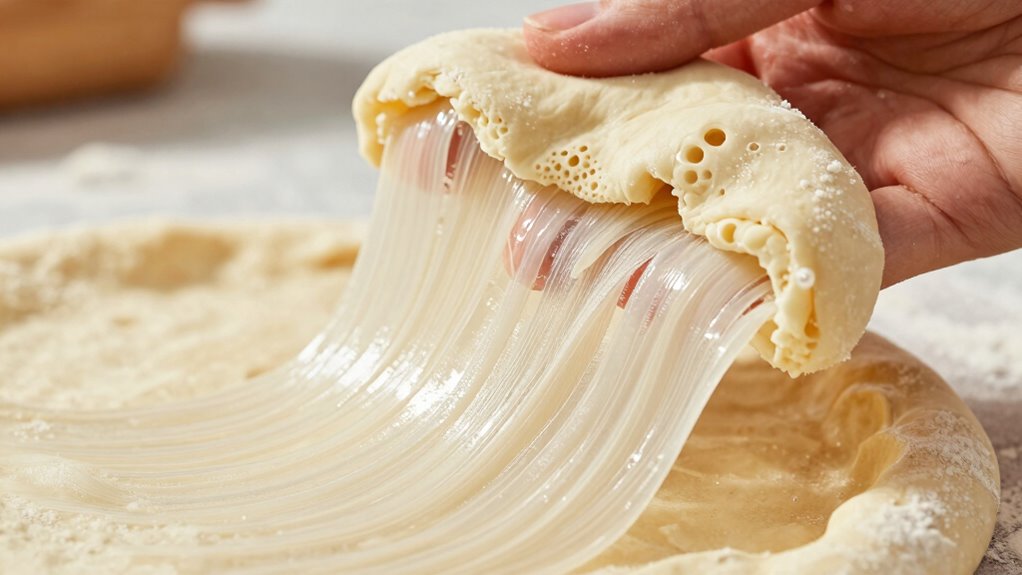 weak gluten network forming