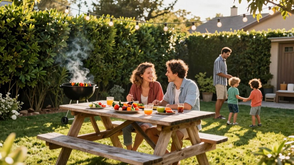 weekend backyard cooking ritual