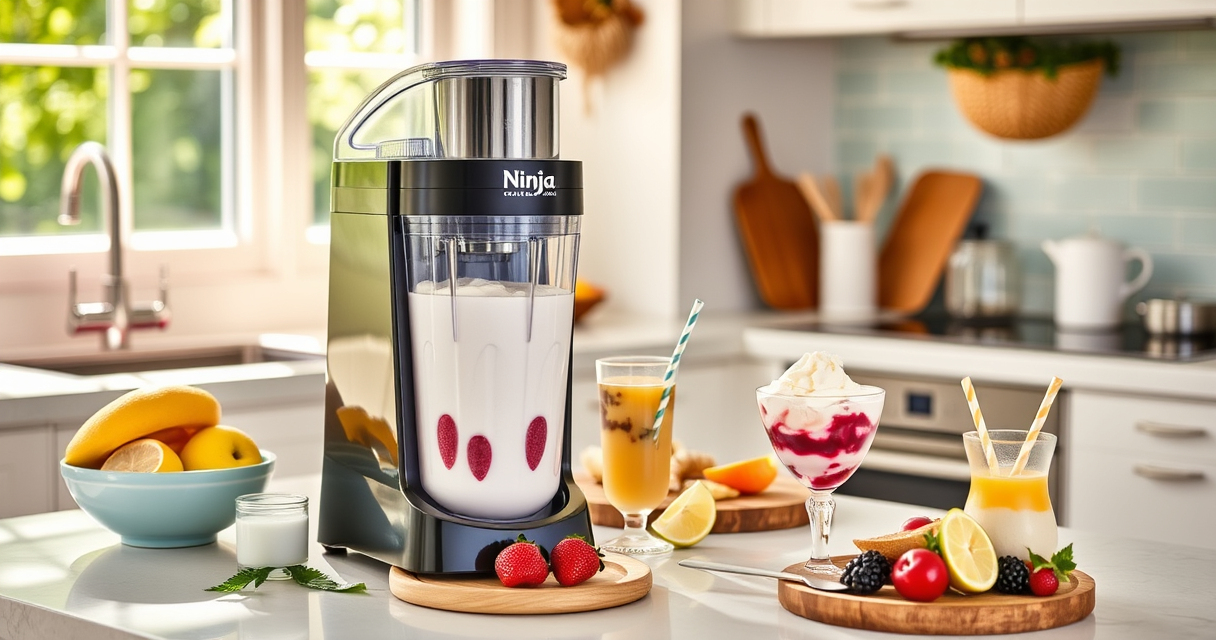 Beat the Summer Heat with Ninja CREAMi Deluxe Ice Cream Maker