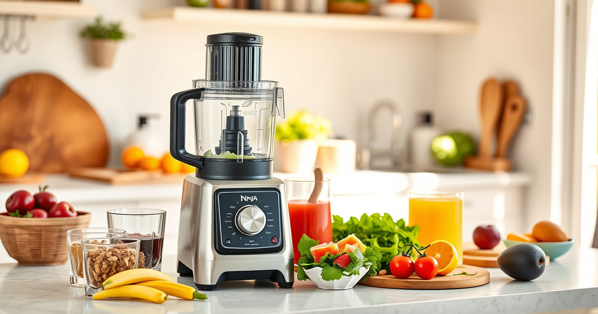 Cool Summer Gazpacho with Ninja Professional Plus Food Processor