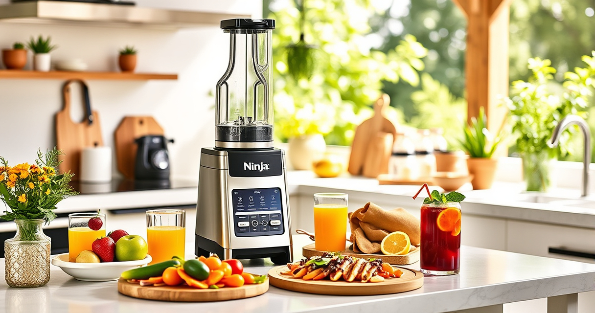 Create Refreshing Summer Smoothies with Ninja BN801 Kitchen System
