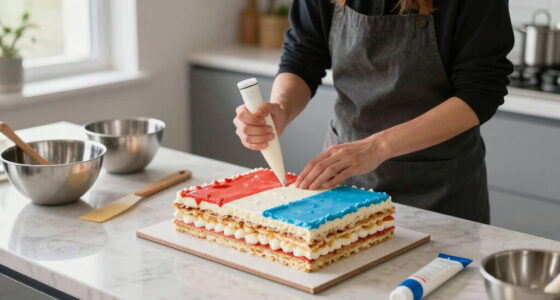 Martha's Giant Flag Cake Served 250 Guests—Here's How to Make It Yourself