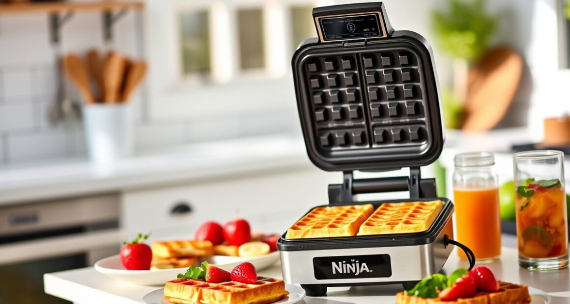 Master Summer Waffles with the Ninja Belgian Waffle Maker Pro