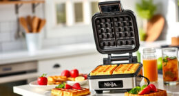 Master Summer Waffles with the Ninja Belgian Waffle Maker Pro
