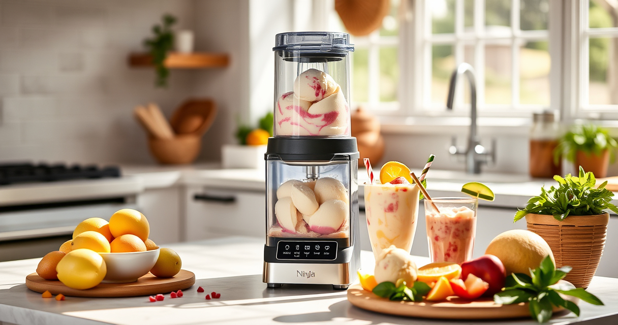 How to Make Delicious Summer Soft Serve with Ninja NC701 CREAMi