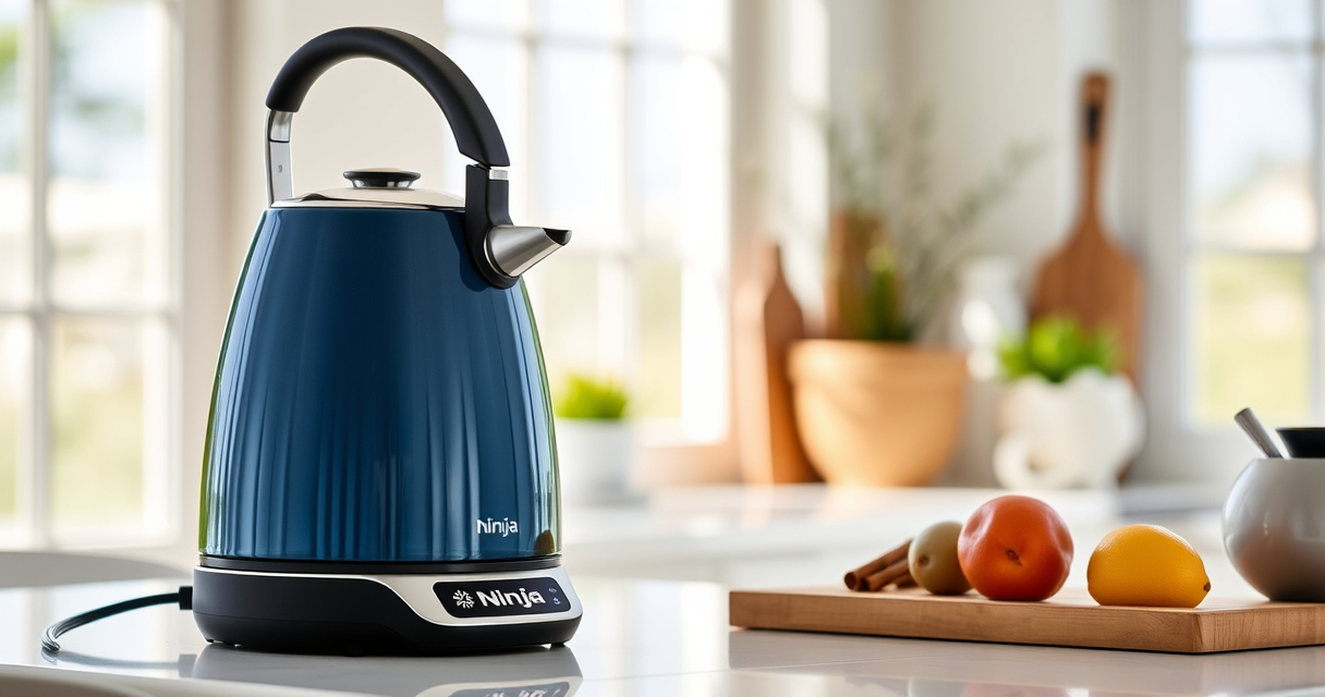 Ninja KT200BL Precision Temp Electric Kettle: Perfect for Summer Iced Teas