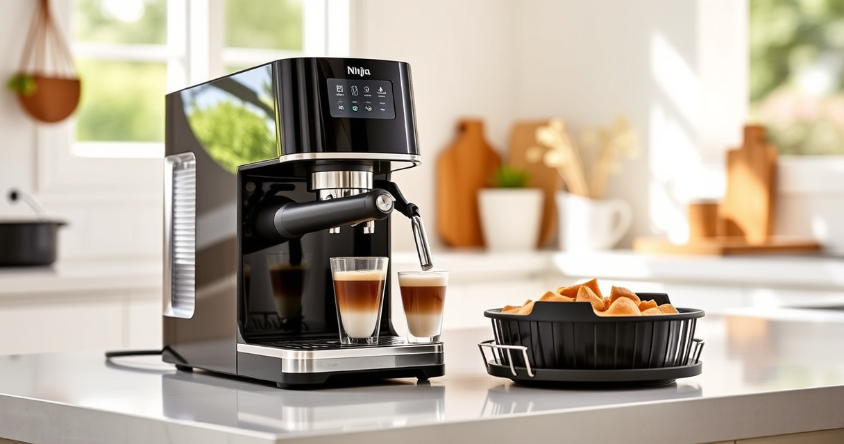 Ninja Luxe Café Premier 3-in-1 Espresso Machine: Your Summer Coffee Companion