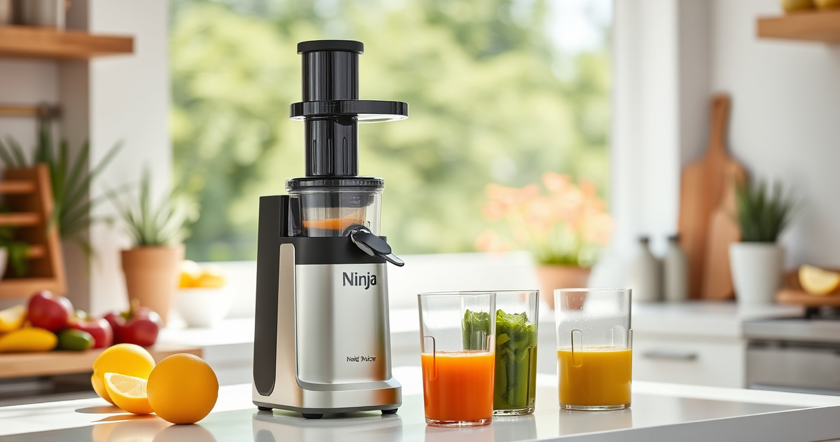 Ninja NeverClog Cold Press Juicer: Perfect for Summer Fresh Juices