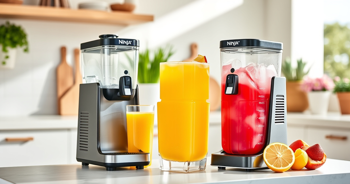 Ninja SLUSHi Frozen Drink & Slushie Machine: Perfect for Summer Cooldowns