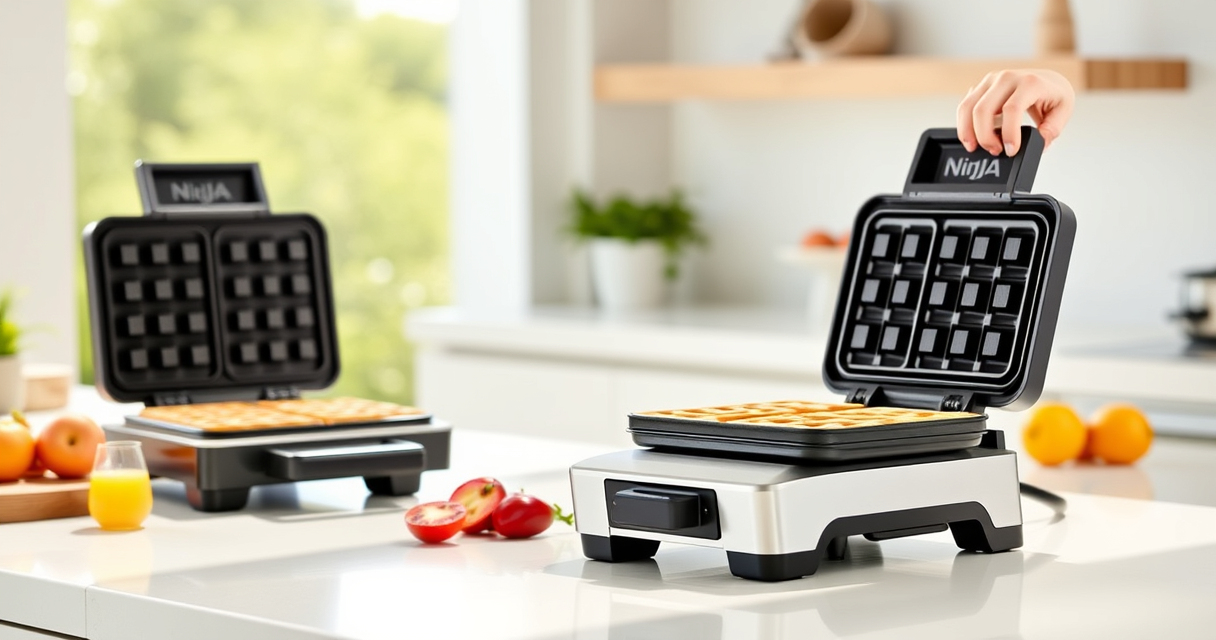 Sizzle Up Summer Mornings with the Ninja Belgian Waffle Maker Pro