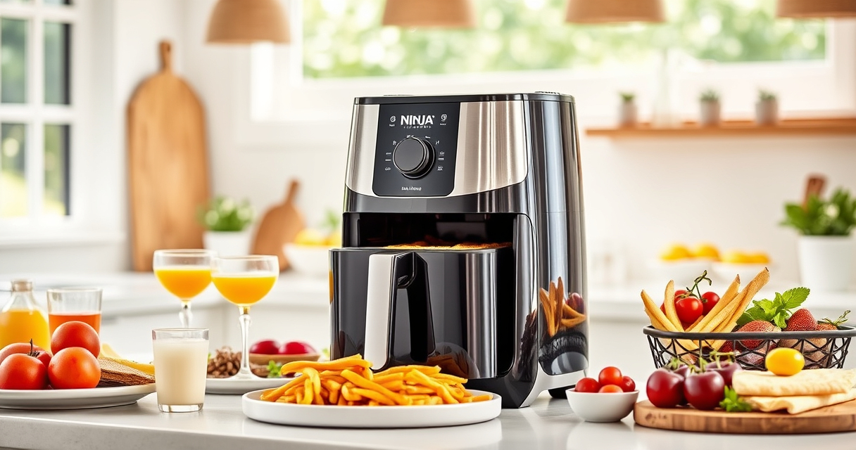 Summer Grilled Veggies & Chicken with Ninja DoubleStack XL Air Fryer