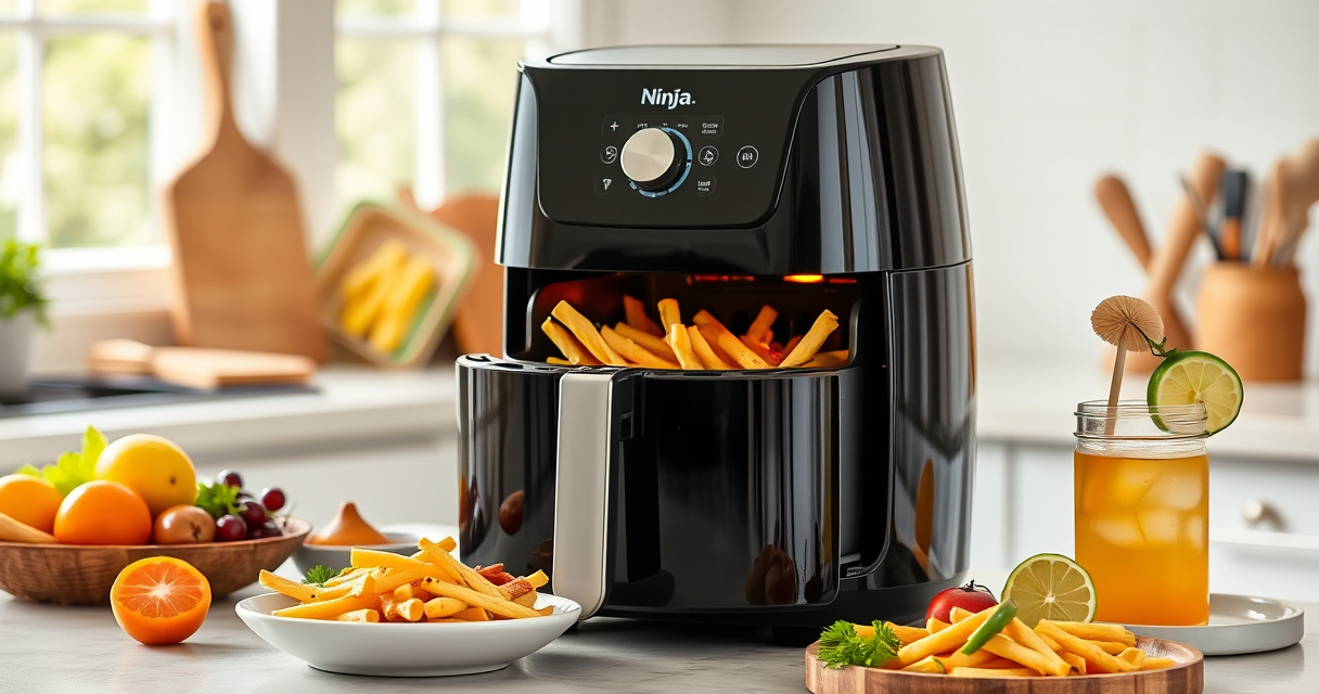 Summer Roast & Crispy Veggies with the Ninja Air Fryer