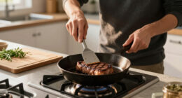 Almost No Skill Required To Cook A Steak