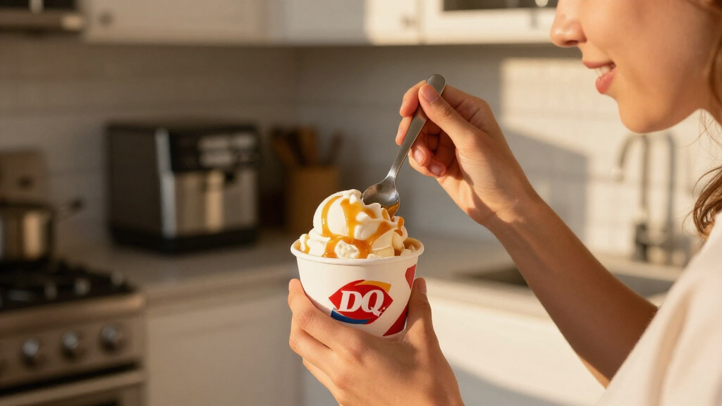 Dairy Queen Caramel Apple Blizzard