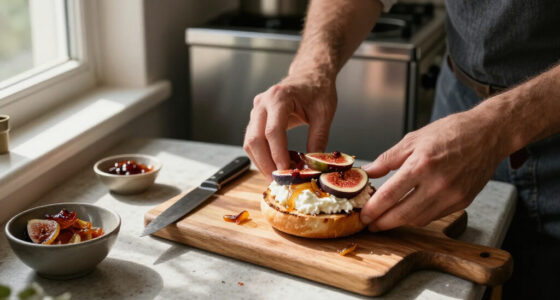 Hamburger Con Fichi, Stracciatella E Cipolle Caramellate