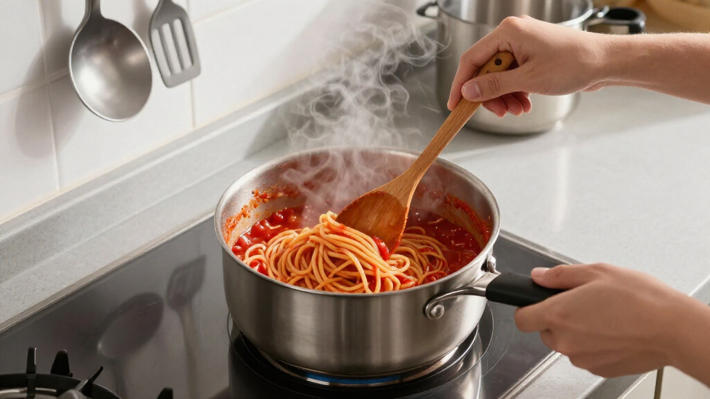 Melting Tomato Spaghetti