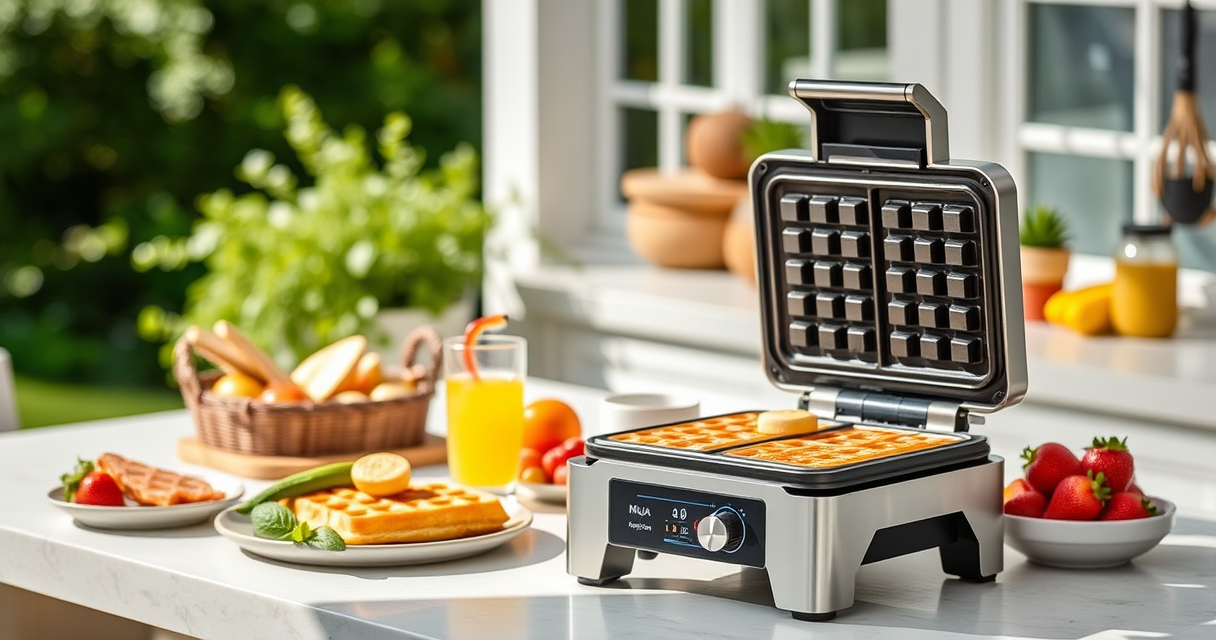 Ninja Belgian Waffle Maker Pro: The Ultimate Summer Waffle Maker