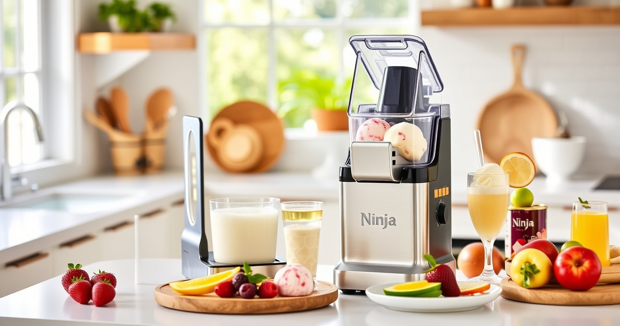 Ninja CREAMi Deluxe Ice Cream Maker: The Ultimate Summer Frozen Treats Machine