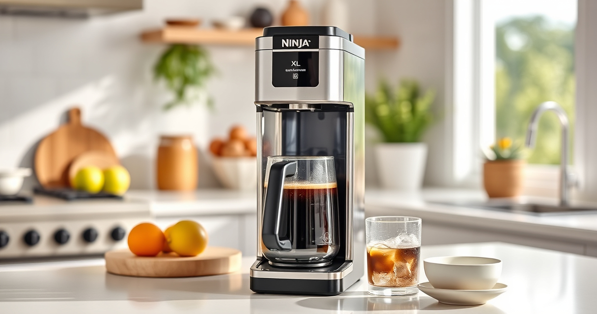 Ninja Hot & Iced XL Coffee Maker: Your Summer Coffee Companion