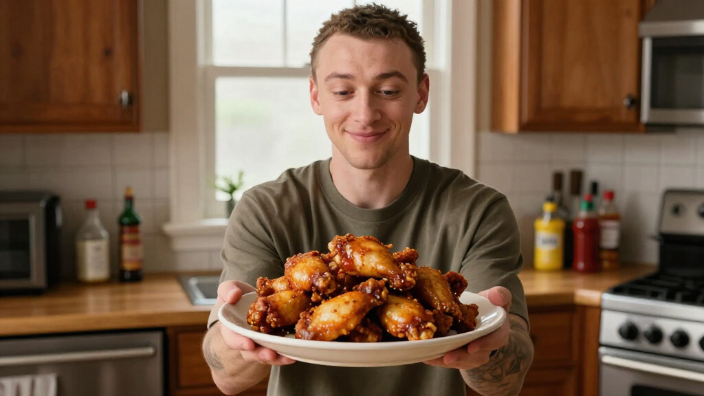 Sam Smith Loves Hooters Chicken Wings
