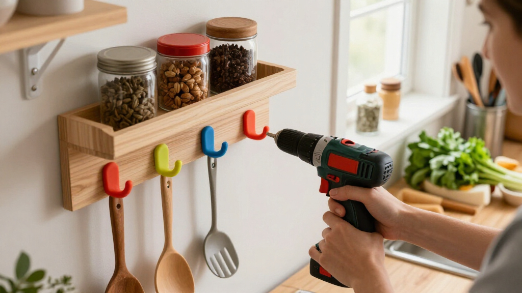 These Silly (And Smart!) Finds Created Instant Storage On My Kitchen Wall