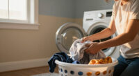 You’d Never Expect To See Ombré Walls In A Laundry Room — But It Works