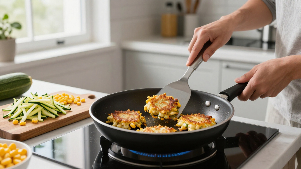 Zucchini And Corn Fritters