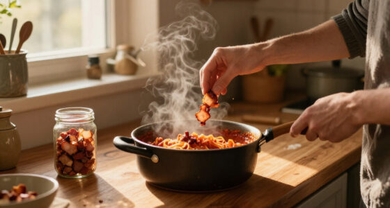 Adding Bacon Bits To Jarred Pasta Sauce Makes It Taste Exactly Like What I Ate In Rome