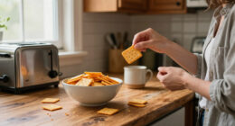 Cheez-It Flexes With Protein-loaded Cheese Cracker