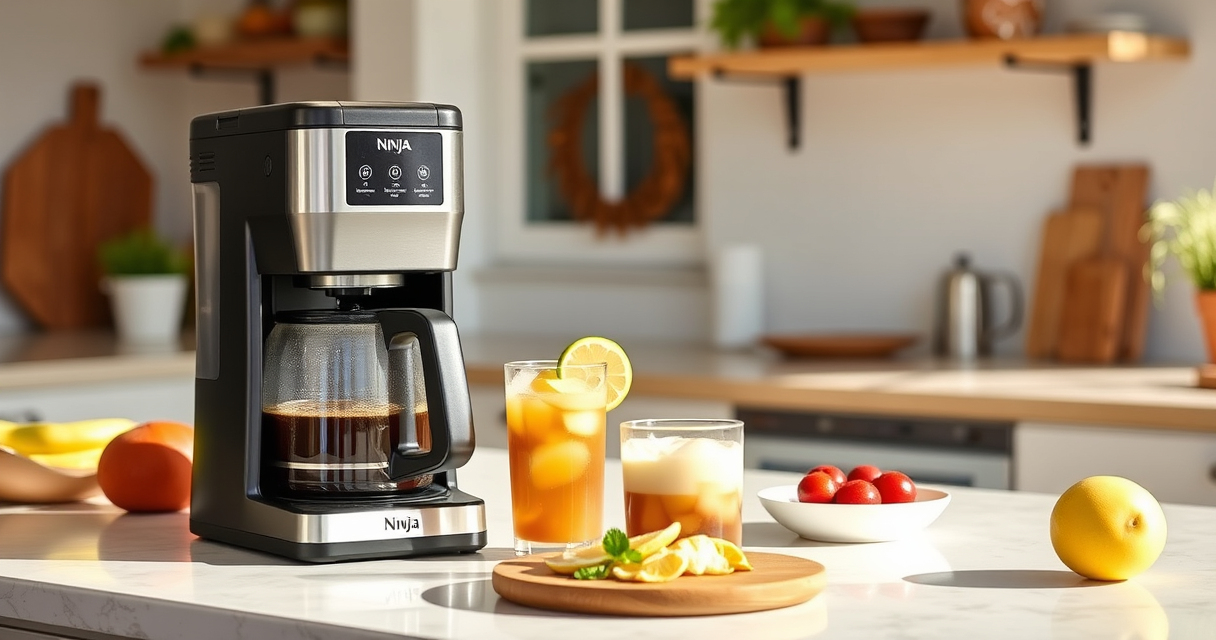 Cool Off with These Refreshing Summer Recipes Using the Ninja Hot & Iced XL Coffee Maker