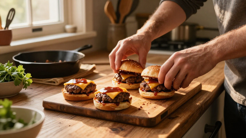 Cowboy Beef Sliders