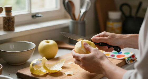 Eating Fruit Skins
