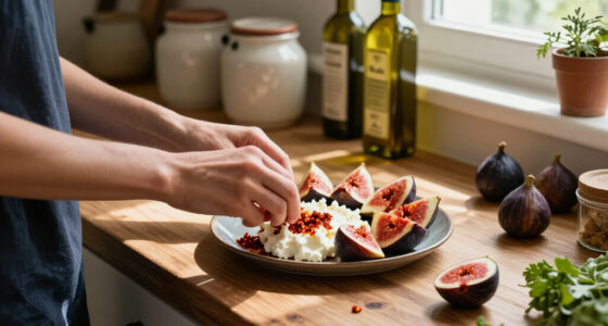Fichi Con Caprino E ’Nduja, Antipasto Facile E Veloce
